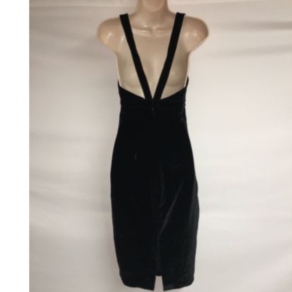 Express Dress Womens 4 Black Velour NWD see detail - Picture 4 of 7